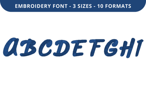Basket Ball Font A to I: Embroidery Review