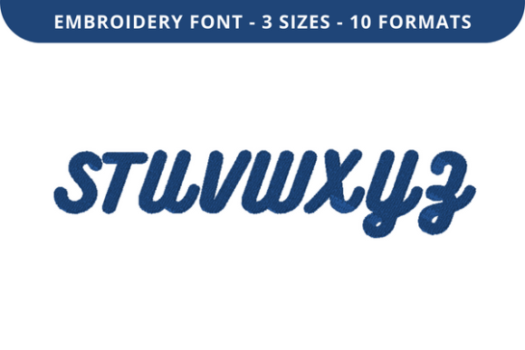 Buck Harry Font S to Z: A Seasonal Embroidery Review