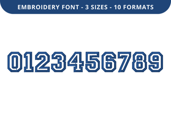 College Outline Font 0 to 9: Craft Fair Review