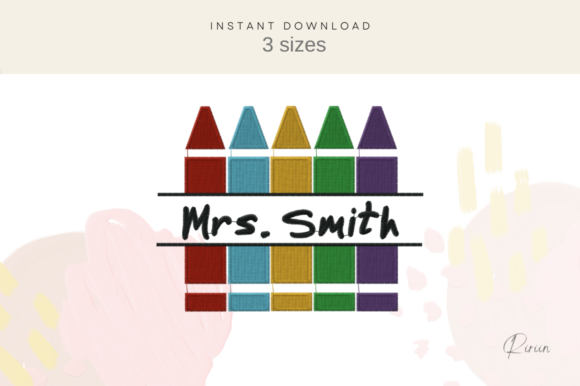Crayon Split Monogram: A Holiday Design Review