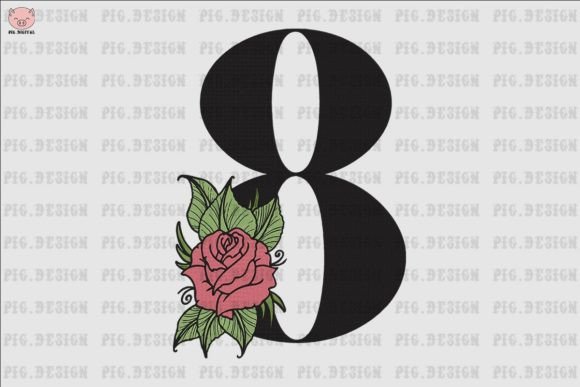 Flower Rose Font 8: A Designer Review for Business Merch