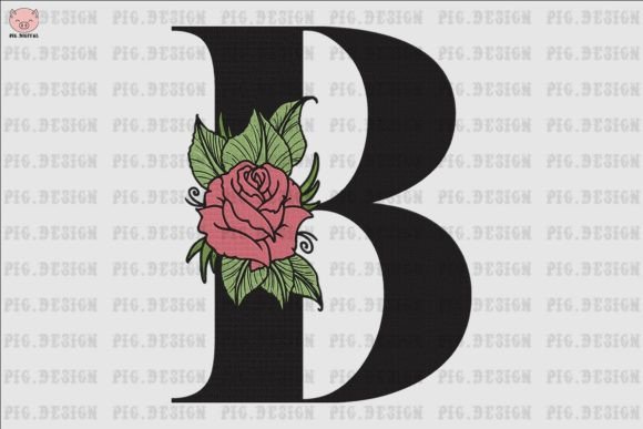 Flower Rose Font B: Seasonal Embroidery Review