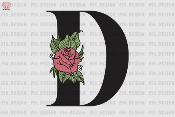 Flower Rose Font D: An Embroidery Designer’s Review