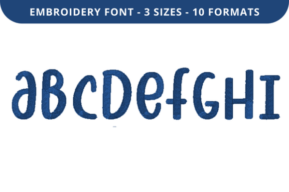 Lightness Font a to I: A Designer’s Stitch Test