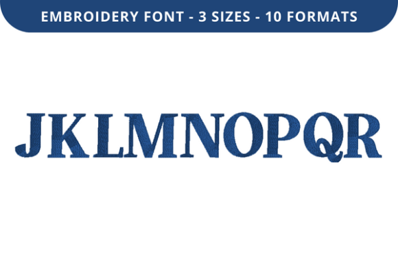 Little Horse Font J to R: A Holiday Embroidery Review