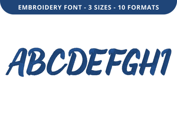 Love Breath Font A to I: An Embroidery Seller Review